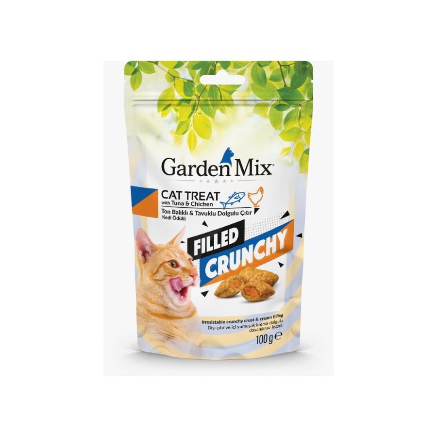 Gardenmix Ton Balıklı Ve Tavuklu İçi Dolgulu Kedi Ödülü 100 GR | SRC: Barcode: 8681085432942